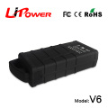 Double USB Output multi-function jump starter Emergency Tool car battery booster with LED light 12000mAh